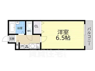 ハイツ東雲ビーハイブ【2階】の間取り