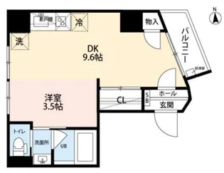 Bloom Residence【3階】の間取り