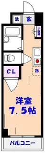 サンヒルズ川岸【3階】の間取り
