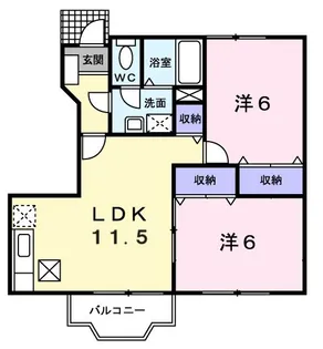 スター☆ブライト C棟【1階】の間取り