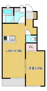 セレノア【1階】の間取り