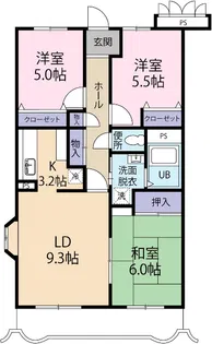 K-I【3階】の間取り