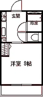 星和ビル綱島【3階】の間取り