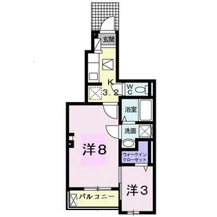 ヒマワリ【1階】の間取り