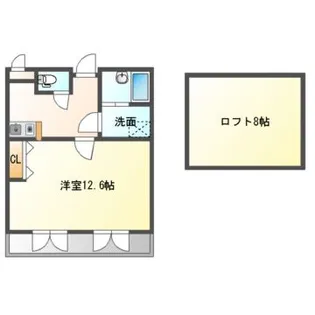 エスパシオデルコウベ【3階】の間取り