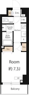 HY’s flat 糀谷【1階】の間取り