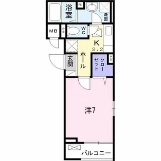 マイ フェア レディ【2階】の間取り