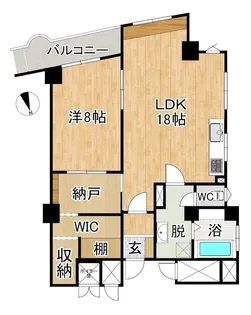 第二中央マンション【3階】の間取り