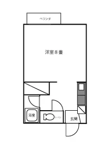 南コーポ【2階】の間取り