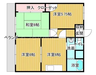 ドミエールII【2階】の間取り