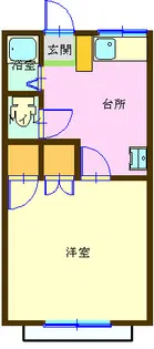 ヴィラージュ【2階】の間取り