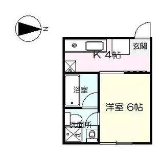 ブランミュール【2階】の間取り