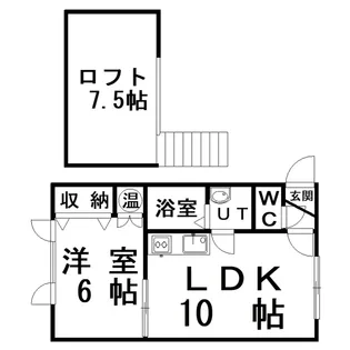 アーバンヒルズ【2階】の間取り