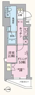 東京都板橋区熊野町【マンション】の間取り