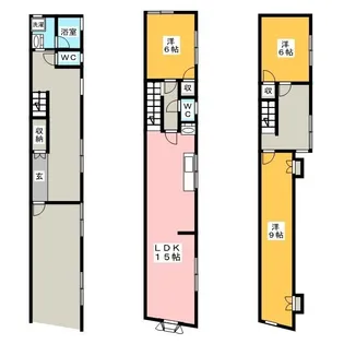 東京都杉並区永福1【一戸建】の間取り