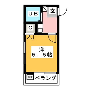 シャルマン本町【2階】の間取り