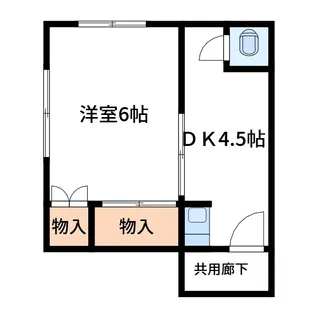 くずみ荘【2階】の間取り