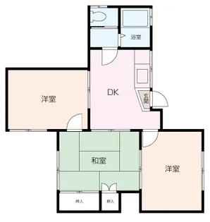 N.アパートメント葉山【1階】の間取り