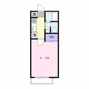 サニークレスト【2階】の間取り