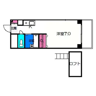 エヌエムトレーズ【3階】の間取り
