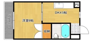メゾン東雲I【3階】の間取り