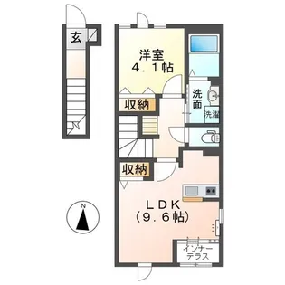 ディア フォレスト【2階】の間取り