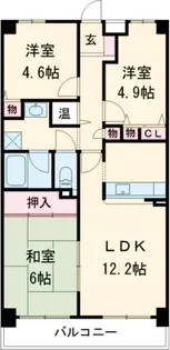 和歌山県岩出市山【マンション】の間取り