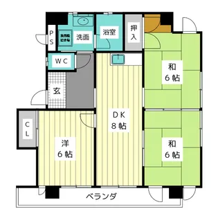 長崎屋ビル【4階】の間取り