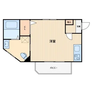 ピアージュ南【3階】の間取り