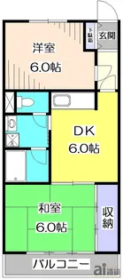 東京都練馬区東大泉5【アパート】の間取り