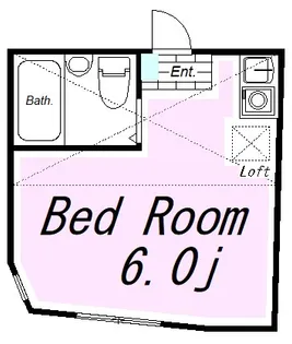 ユナイト上中里キャラガー【1階】の間取り