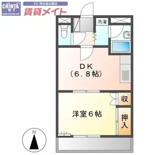 サンタプレイス【1階】の間取り