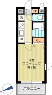ハウスけやきII【2階】の間取り