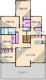 神奈川県横浜市港北区菊名4【一戸建】の間取り