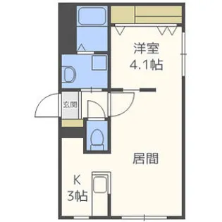 Chise発寒南【1階】の間取り