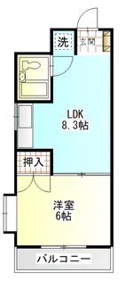 アーク城山【3階】の間取り