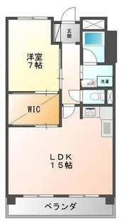ユーレジデンス武庫川【2階】の間取り