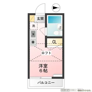 ハイムアプリコット【2階】の間取り