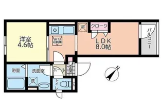 フェリス千石【3階】の間取り