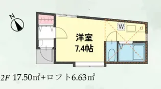 ラビリンスV【2階】の間取り