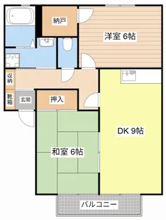 滋賀県草津市西渋川1【アパート】の間取り