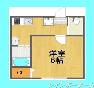 千葉県柏市豊四季【アパート】の間取り