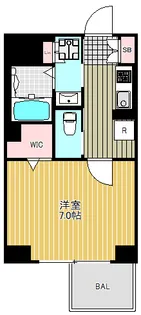 ARCOBALENO TOGOSHIGINZA【7階】の間取り