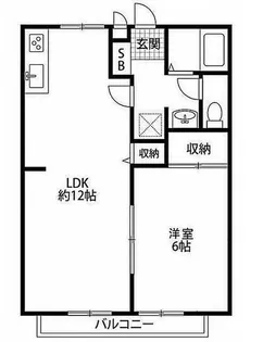 ストークネストII【1階】の間取り