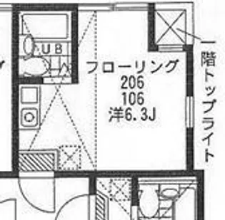 カーサ・フェリース8【2階】の間取り