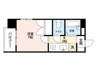 THE KAMINOBORI【4階】の間取り