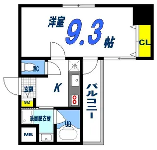 FK BLD【4階】の間取り