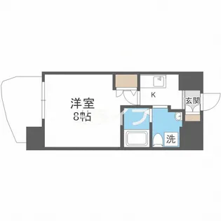 TLRレジデンス高井田【6階】の間取り