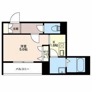 Syu【3階】の間取り