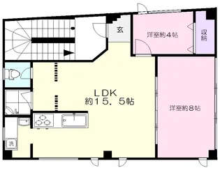 OMUS II【4階】の間取り